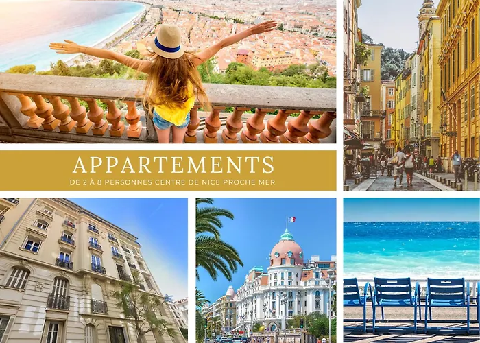Appartements Nice Centre Proche Mer Carre D\'Or
